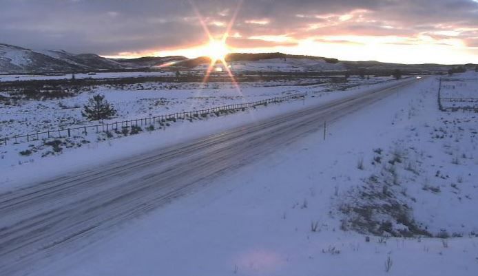 You check the highway webcams before leaving town